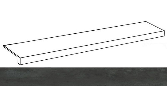 Ступень фронтальная Серфейс Стил160/Surface Steel Scal.160 керамогранит