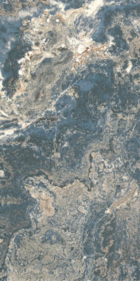 Настенная плитка Ричмонд Синяя Низ 30х60 Axima глянцевая керамическая