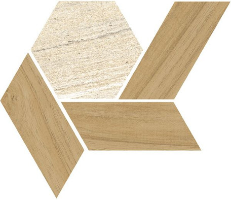 Декор Lesnaya Beige керамогранит