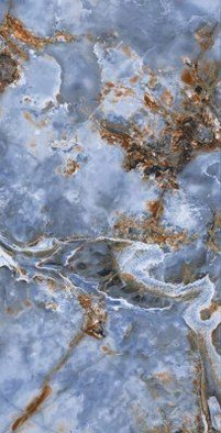 Керамогранит Bluezone Agyaro Blue High Glossy 60х120 полированный