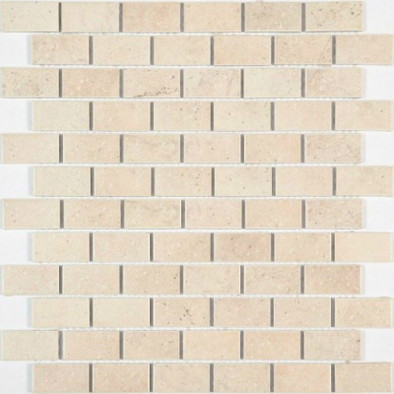 Мозаика PR2348-05 керамика 30.6х31.2 см матовая чип 23х48 мм, бежевый