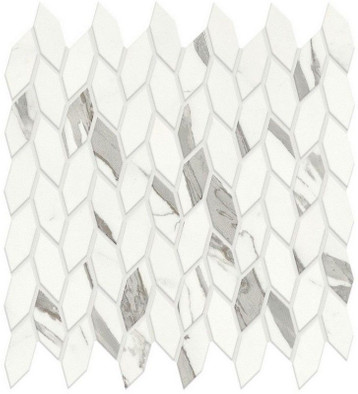 Мозаика Marvel Statuario Supremo Mos. Twist Silk (A4WQ) 30,5x30,5 керамическая фото Мозаика Marvel Statuario Supremo Mos. Twist Silk (A4WQ) 30,5x30,5 керамическая