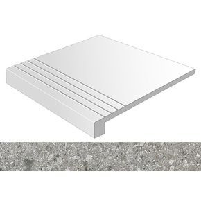 Ступень фронтальная Ceppo di Gre-R gradone Cemento 59.3x59.3 керамогранит
