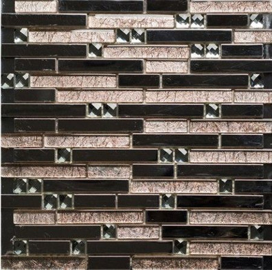 Мозаика Smokey Beige стеклянная 30x30