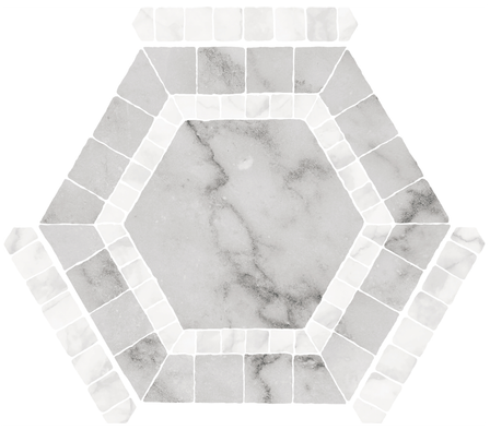 Керамогранит Ibiza Grey 22x25 Monopole матовый напольный 71244