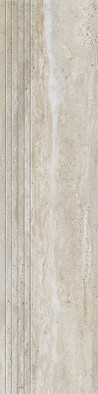 Ступень фронтальная Travertino Mat 119,8x29,6x0,8 керамогранит матовая Tubadzin 5900199252424