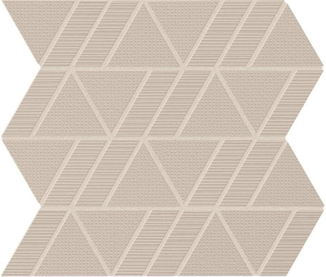 Мозаика Aplomb Canvas Mosaico Triangle 31,5x30,5 керамика матовая, бежевый A6SR