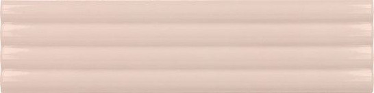 Настенная плитка Onda Pink Stony Glossy Equipe 5x20 глянцевая, рельефная (структурированная) керамическая 28493