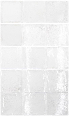 Настенная плитка Altea White 10x10 Equipe глянцевая керамическая 27599