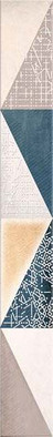 Бордюр 585601004 Eclipse Indigo mix - 505x62 мм/39 шт керамический