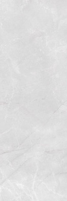 Настенная плитка Плитка Braga White Rett 25x75 (1.5) глянцевая, рельефная (структурированная) керамическая