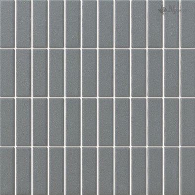 Мозаика PA-558 керамика матовая антислип 29.6х30 см NSmosaic Porcelain Series чип 23х73 мм, серый