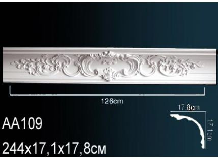 Перфект Карниз потолочный с рисунком AA109