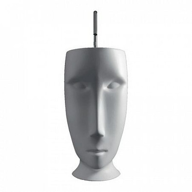 Раковина Kerasan Artwork Moloco 474001 слив в стену, белый