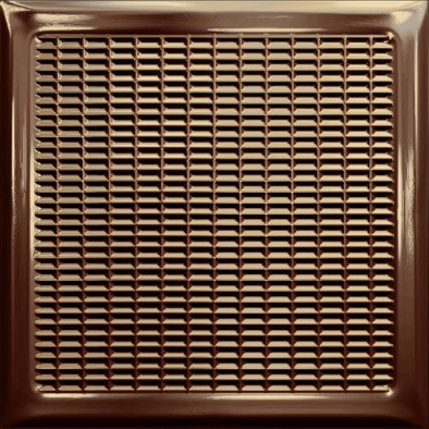 Настенная плитка Glass Titanium Brick 20x20 глянцевая керамическая