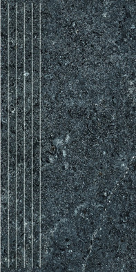 Ступень фронтальная Zimba Grey Str 59,8x29,6x0,8 керамогранит матовая, структурированная Tubadzin 5900199240834