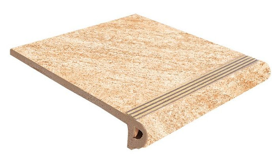 Ступень фронтальная Gresmanc Peldano Florentino Sahara 31x33 матовая