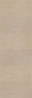 Настенная плитка Ground Cream Twist Ductile 30x90 Living Ceramics матовая, рельефная (структурированная) керамическая LV10155