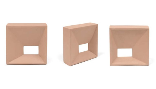 Керамогранит Castello Clay H-41 Harmony 20x20 матовый, рельефный (рустикальный) настенная плитка 34827