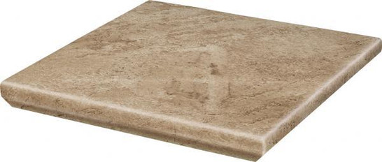 Ступень угловая Mattone Pietra Beige Kapinos Stopnica Narozna B1a 33х33 клинкер матовая Paradyz Ceramika