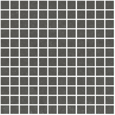 Мозаика Living Ceramics Noon Mosaic 25 Anthracite Anti-Slip 30x30 керамогранит чип 25х25 мм, черный LV11671