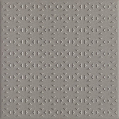 Керамогранит Bazo Grys Gres Monokolor Gr.13 mm Struktura 19,8x19,8 Paradyz Ceramika матовый, структурированный универсальный 5900144069312