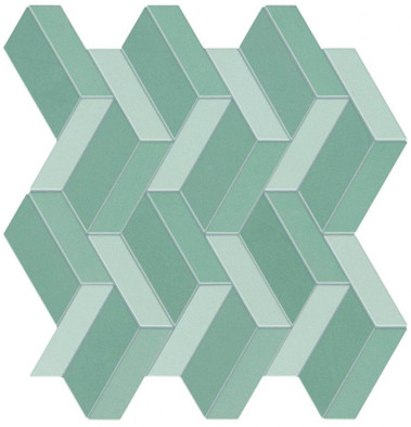 Мозаика Prism Moss Wiggle (A40B) 30,6x32,4 керамическая