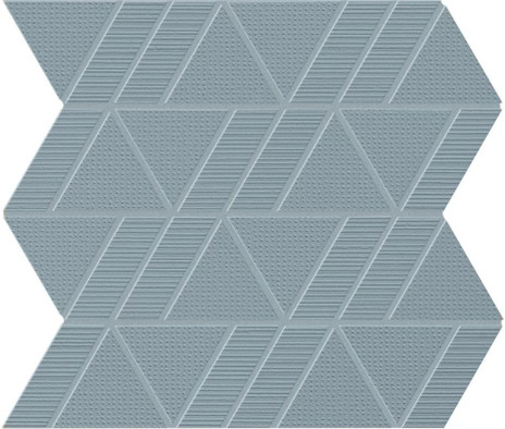 Мозаика Aplomb Denim Mosaico Triangle 31,5x30,5 керамика матовая, синий A6ST фото Мозаика Aplomb Denim Mosaico Triangle 31,5x30,5 керамика матовая, синий A6ST