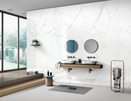 Керамогранит Statuario Castork 120х278 Ocean ceramic полированный настенная плитка OC0000152 фото Керамогранит Statuario Castork 120х278 Ocean ceramic полированный настенная плитка OC0000152