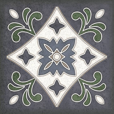 Декор Smalto Decor 3 Blu 15х15 Керлайф матовый керамический 924215 фото Декор Smalto Decor 3 Blu 15х15 Керлайф матовый керамический 924215