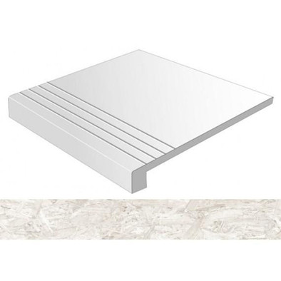 Ступень фронтальная Strand-R Gradone Blanco 59.3x59.3 керамогранит матовая