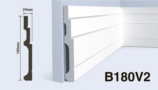 Плинтус Hiwood B180V2 фото Плинтус Hiwood B180V2