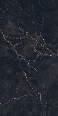 Керамогранит Vesuvio Nero High Glossy 60x120 Infinity Ceramica глянцевый универсальный