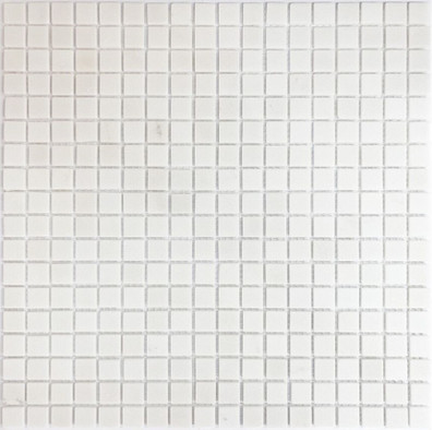Мозаика Orro Mosaic Atlantida Pol камень 30.5х30.5 см полированная чип 15х15 мм, белый, коричневый