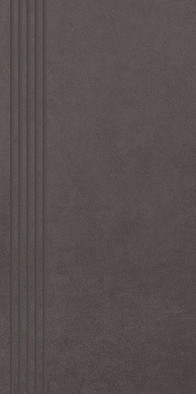 Ступень фронтальная Intero Nero Stopnica Prasowana Mat. 29,8x59,8 керамогранит матовая 5902610576737
