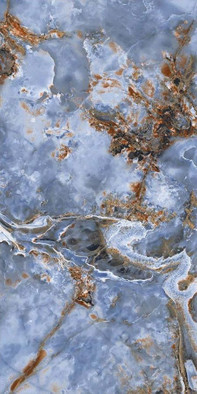 Керамогранит Agyaro Blue Sugar 60x120 ITC полированный универсальный