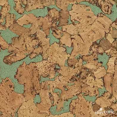 IberCork Кориа лима 600x300 Пробковые настенные покрытия в пластинах EasyCork клеевое соединение