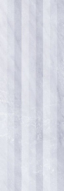 Настенная плитка Атриум Серый Полоска 20х60 Belleza глянцевая керамическая 00-00-5-17-00-06-592