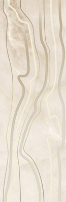 Декор Ivory Линии Бежевый 25x75 Cersanit глянцевый керамический A15921