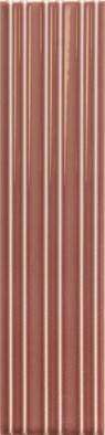Настенная плитка 32415 Lumina Rivia Rouge 6х24.6 Equipe глянцевая керамическая А005639