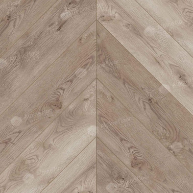 SPC ламинат Alpine Floor ECO 18-21 Гикори Chevron 43 класс 600х127х5 мм (каменно-полимерный) с фаской