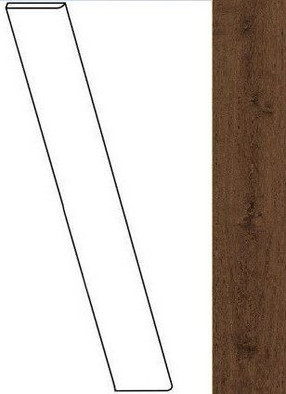 Плинтус Heartwood Brandy Battiscopa 150 (AMAI) 7,2x150 матовый керамогранит
