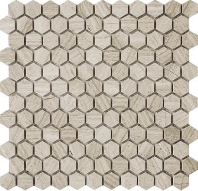 Мозаика Muare Каменная Q-Stones QS-Hex011-25H/10 30,5x30,5, глянцевая фото Мозаика Muare Каменная Q-Stones QS-Hex011-25H/10 30,5x30,5, глянцевая