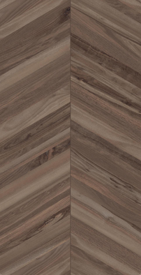 Керамогранит 01914 Fleur De Bois Chevron Chocolat N/R 60x120 напольный матовый