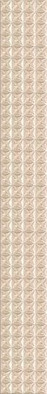 Бордюр Vivod 585741002 Pandora Latte Geometry 7,5х63 керамический