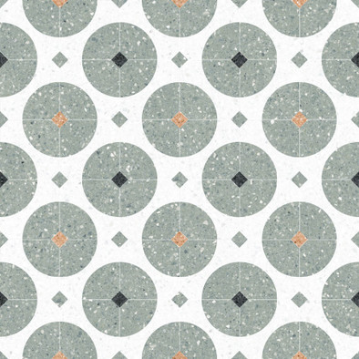 Керамогранит Octogono Valeta Verde Vives 20х20 матовый универсальный 32568