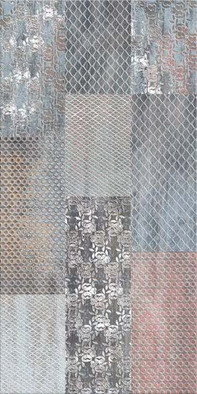 Настенная плитка 505771101 Pandora Grafite Ornament 31,5x63 керамическая
