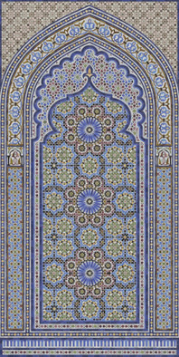 Декор KMD3STA081GR Ковер Аттарин матовый обрезной 119,5x238,5x0,9 Kerama Marazzi керамогранит