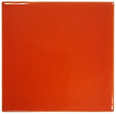 Настенная плитка Mini Tile Red Glossy 9.9х9.9 Modern Ceramics глянцевая керамическая