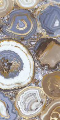 Декор Вставка Сингапур D 25х50 Axima глянцевый керамический